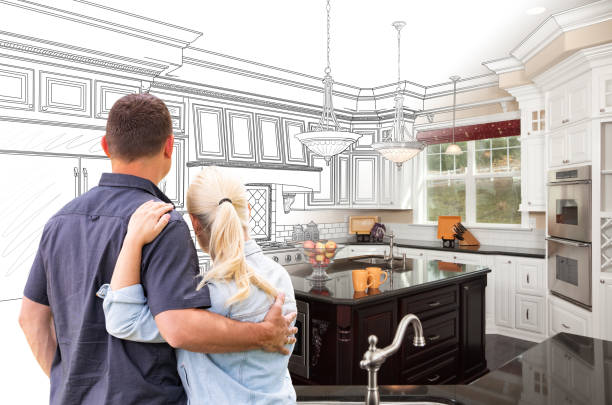 Professional Kitchen Island Installation technician working in Glendale, OH